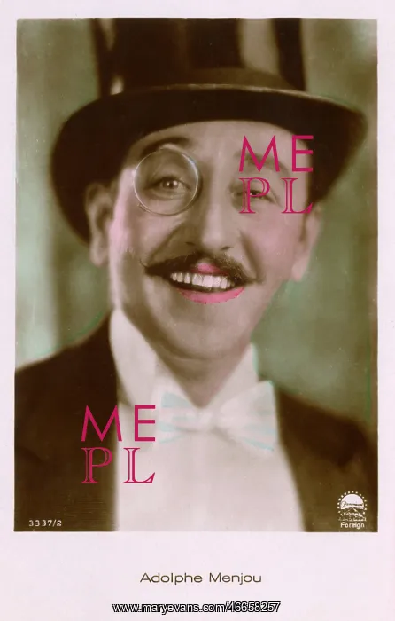 : Adolphe Menjou : Adolphe Menjou