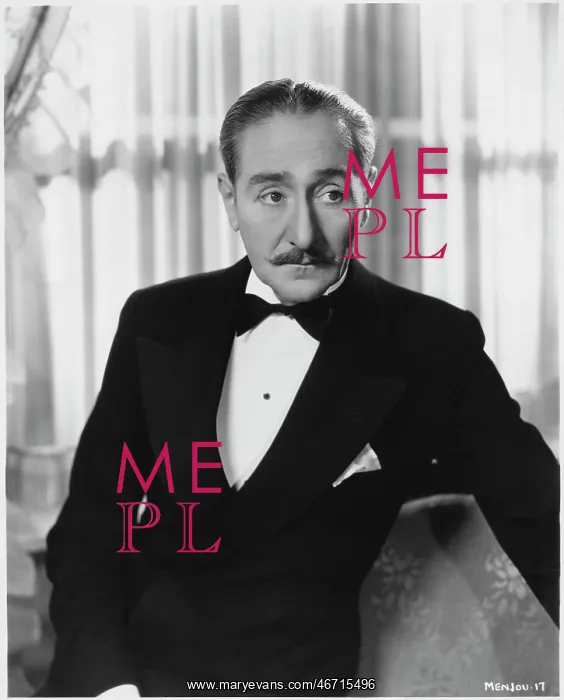 : Adolphe Menjou - actor - celebrity - man : Adolphe Menjou - actor - celebrity - man