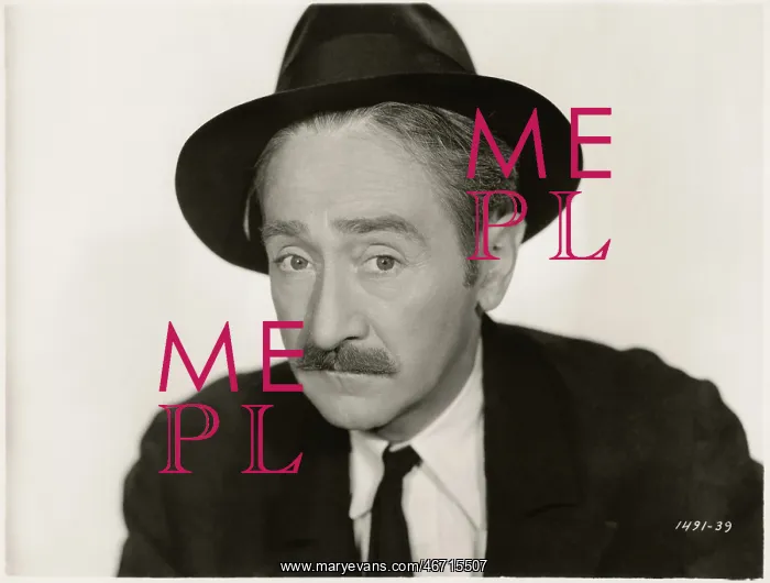 : Adolphe Menjou - actor - celebrity - man : Adolphe Menjou - actor - celebrity - man