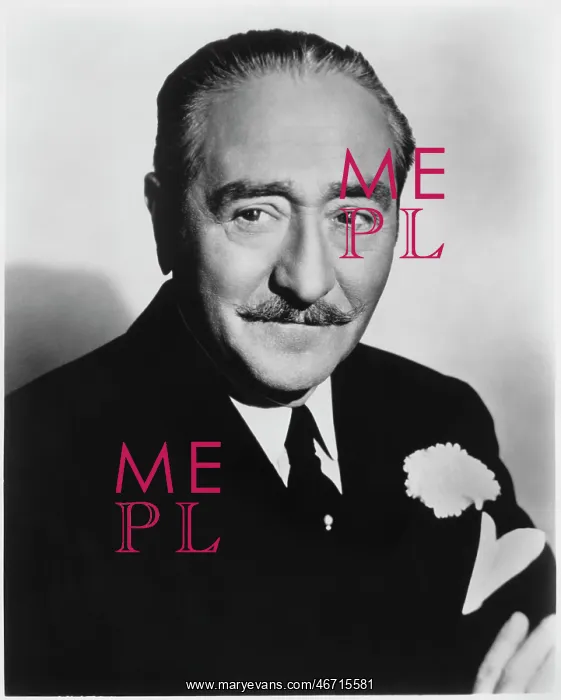 : Adolphe Menjou - actor - celebrity - man : Adolphe Menjou - actor - celebrity - man
