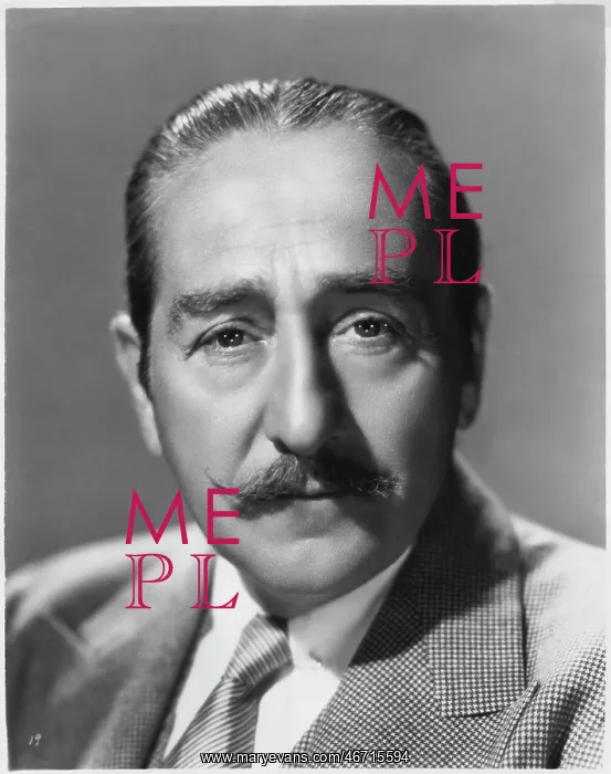 : Adolphe Menjou - actor - celebrity - man : Adolphe Menjou - actor - celebrity - man