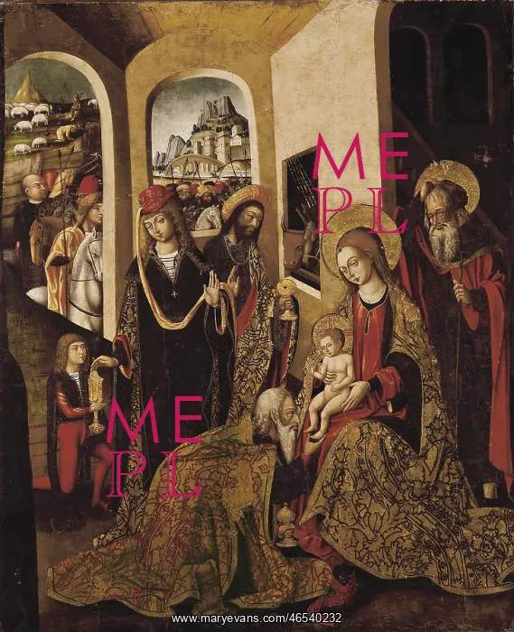: The Adoration of the Magi. 15th c. Anonymous : The Adoration of the Magi. 15th c. Anonymous