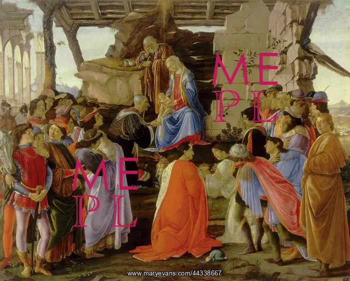 : The Adoration of the Magi, by Botticelli : The Adoration of the Magi, by Botticelli