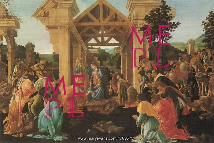 : Adoration of the Magi, by Botticelli