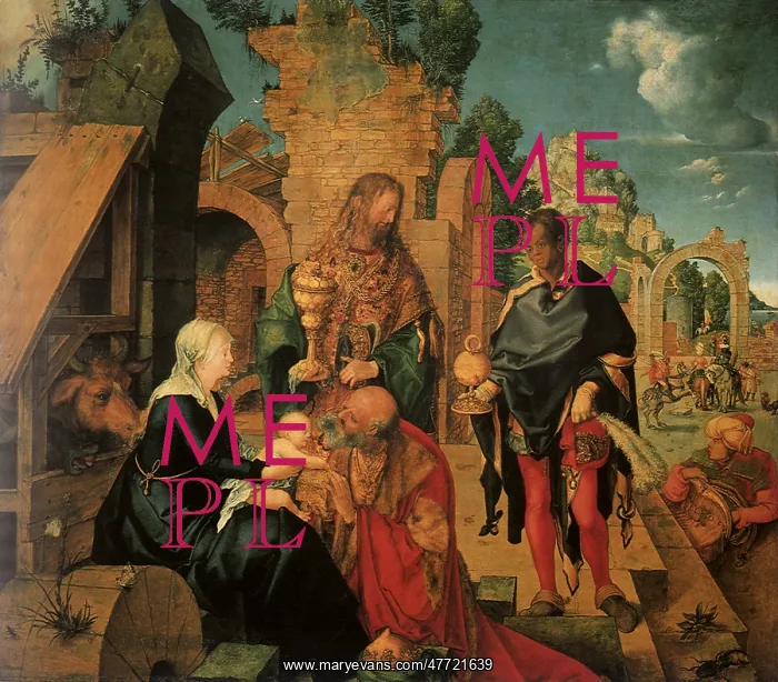  : The Adoration of the Magi, by Durer