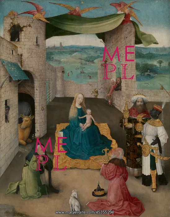 : THE ADORATION OF THE MAGI, by Hieronymus Bosch : THE ADORATION OF THE MAGI, by Hieronymus Bosch