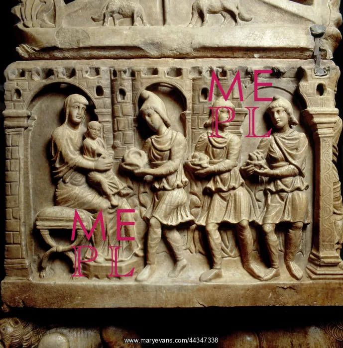 : Adoration of the Magi, left : Adoration of the Magi, left