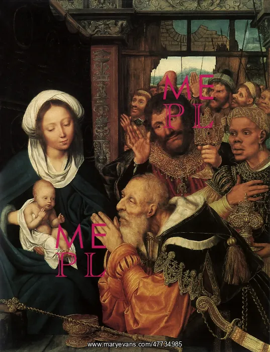 : The Adoration of the Magi, by Quentin Massys : The Adoration of the Magi, by Quentin Massys