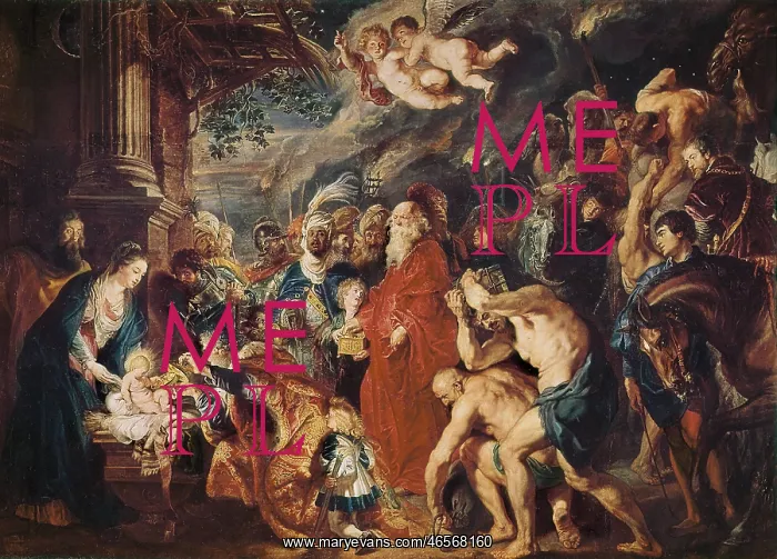 : The Adoration of the Magi, by Rubens : The Adoration of the Magi, by Rubens
