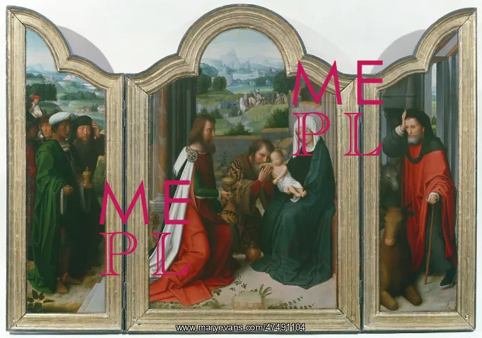: The Adoration of the Magi (triptych) : The Adoration of the Magi (triptych)