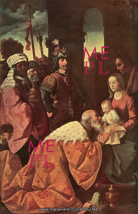  : Adoration of the Magi, by Zurbaran