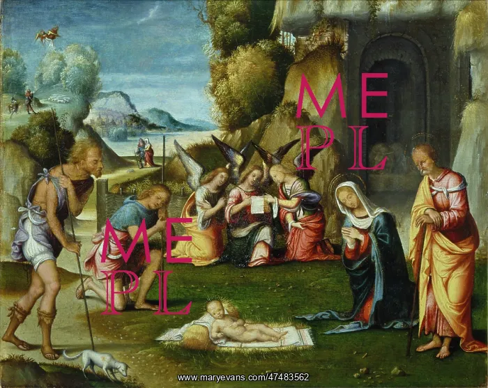 : The Adoration of the Shepherds, by Garofalo : The Adoration of the Shepherds, by Garofalo