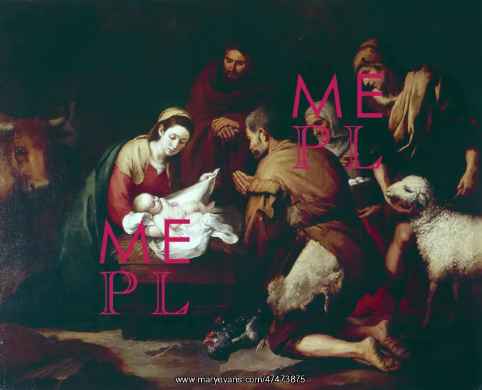 : The Adoration of the Shepherds, by Murillo : The Adoration of the Shepherds, by Murillo