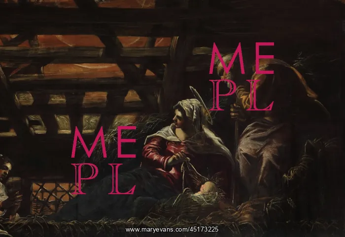 : Adoration of the Shepherds by Tintoretto, Scuola : Adoration of the Shepherds by Tintoretto, Scuola