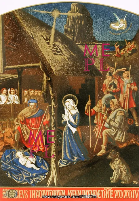 : The Adoration of the Shepherds. The Virgin with : The Adoration of the Shepherds. The Virgin with