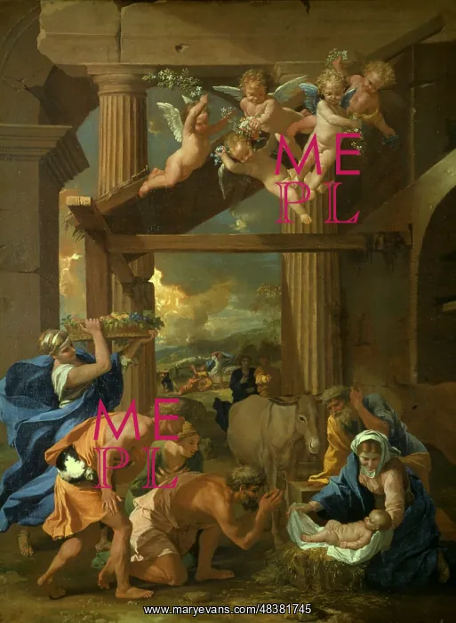 : The Adoration of the Shpherds circa 1637: Nicholas : The Adoration of the Shpherds circa 1637: Nicholas