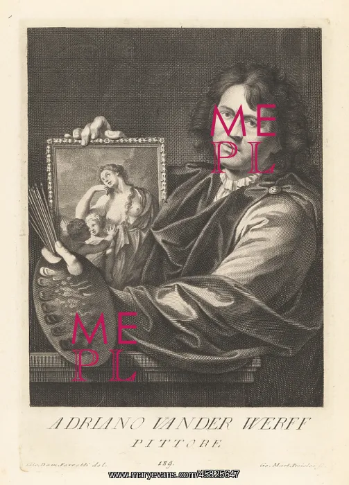 : Adriaen van der Werff, Dutch painter, 1659-1722 : Adriaen van der Werff, Dutch painter, 1659-1722