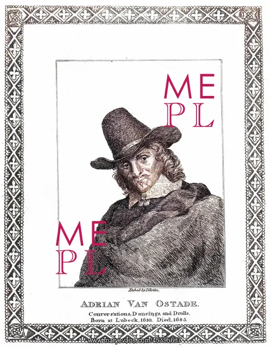 : ADRIAN VAN OSTADE, Dutch artist : ADRIAN VAN OSTADE, Dutch artist