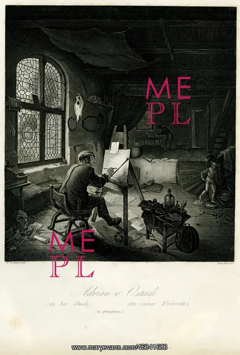 : ADRIAN VAN OSTADE, Dutch artist : ADRIAN VAN OSTADE, Dutch artist