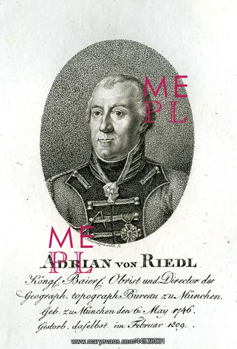  : Adrian Von Riedl - Geographer and Topographer