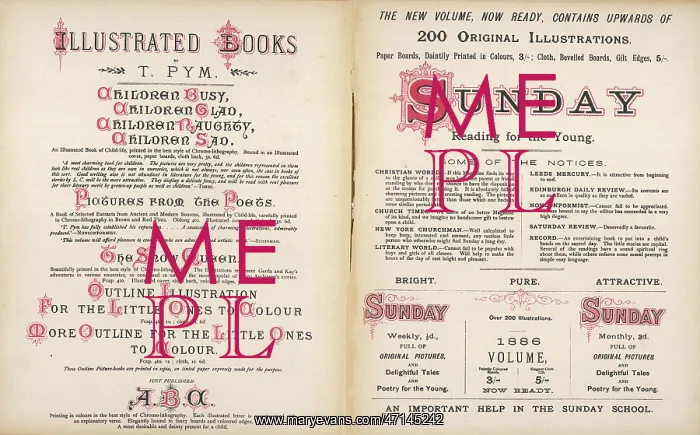 : Advertisements, illustrated books for children : Advertisements, illustrated books for children