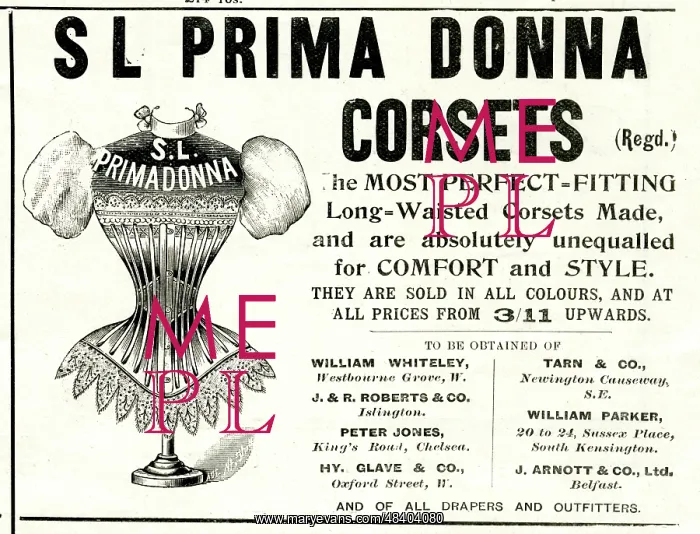 : Adverts L Prima Donna Corsets : Adverts L Prima Donna Corsets