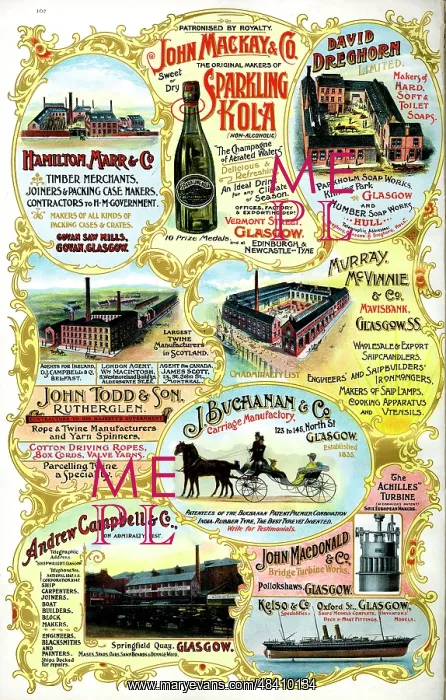 : Adverts, nine Scottish businesses : Adverts, nine Scottish businesses