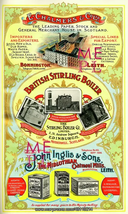: Adverts, three Scottish businesses : Adverts, three Scottish businesses
