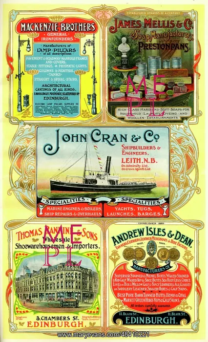 : Adverts, five Scottish businesses : Adverts, five Scottish businesses