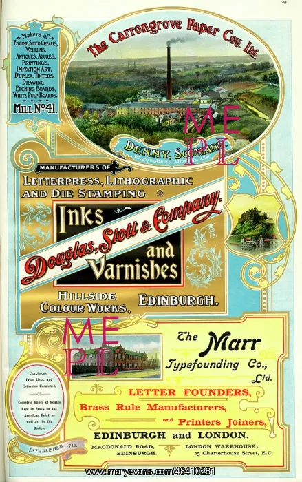 : Adverts, three Scottish businesses : Adverts, three Scottish businesses