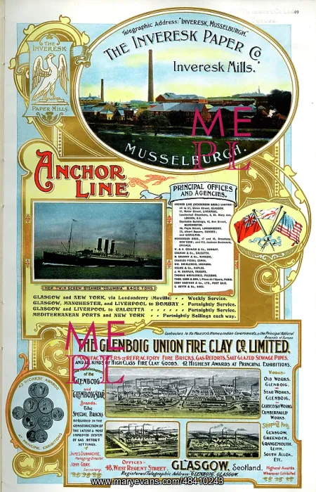 : Adverts, three Scottish businesses : Adverts, three Scottish businesses
