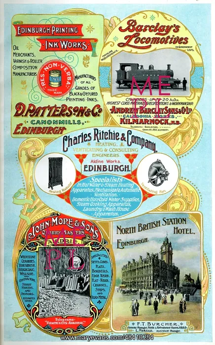 : Adverts, five Scottish businesses : Adverts, five Scottish businesses