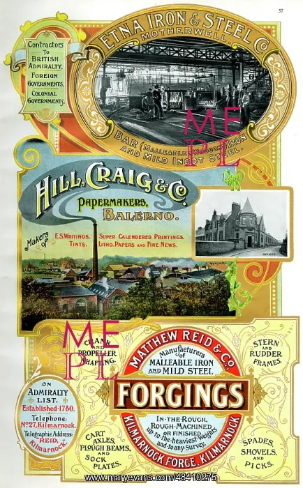 : Adverts, three Scottish businesses : Adverts, three Scottish businesses