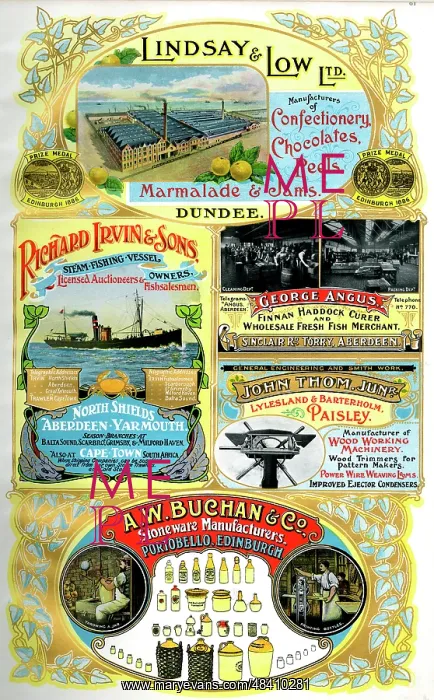 : Adverts, five Scottish businesses : Adverts, five Scottish businesses