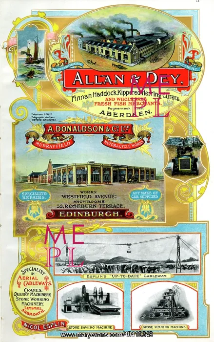 : Adverts, three Scottish businesses : Adverts, three Scottish businesses
