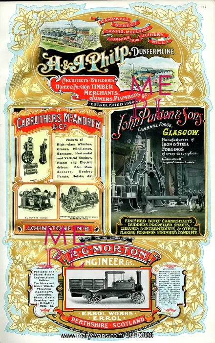 : Adverts, four Scottish businesses : Adverts, four Scottish businesses