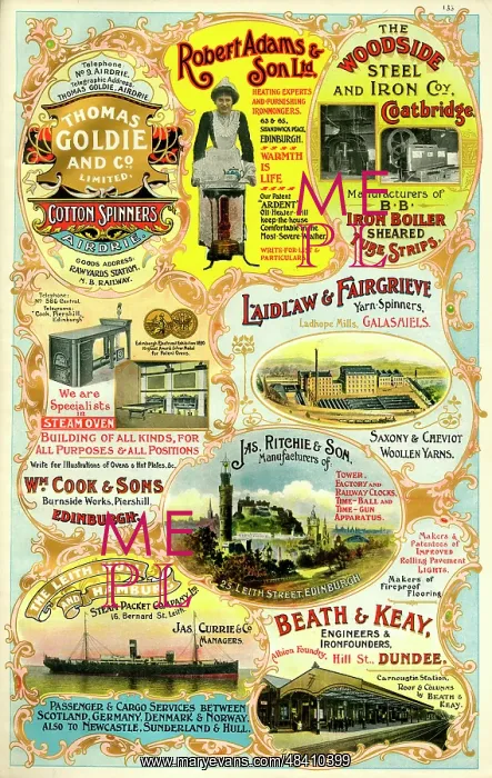 : Adverts, eight Scottish businesses : Adverts, eight Scottish businesses