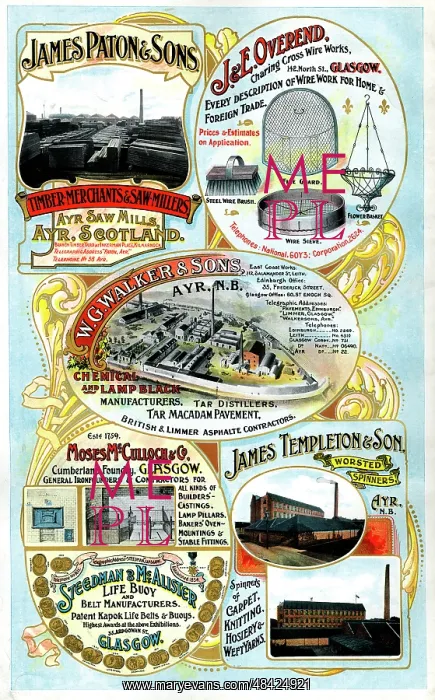 : Adverts, five Scottish businesses : Adverts, five Scottish businesses