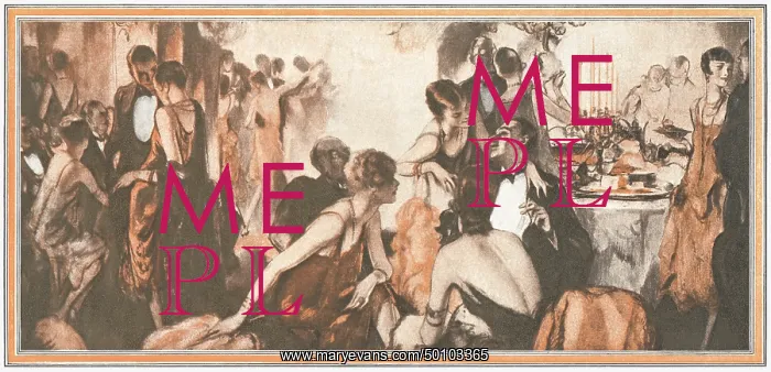 : Adults Partying in the 1920s : Adults Partying in the 1920s