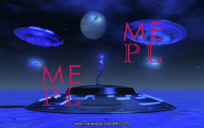 : Advanced alien technology used to fly around & : Advanced alien technology used to fly around &