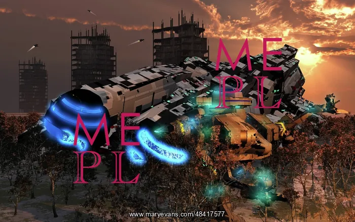 : An advanced futuristic construction & repair site : An advanced futuristic construction & repair site
