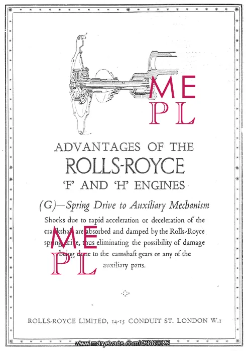: Advantages Of The Rolls-Royce F & : Advantages Of The Rolls-Royce F &
