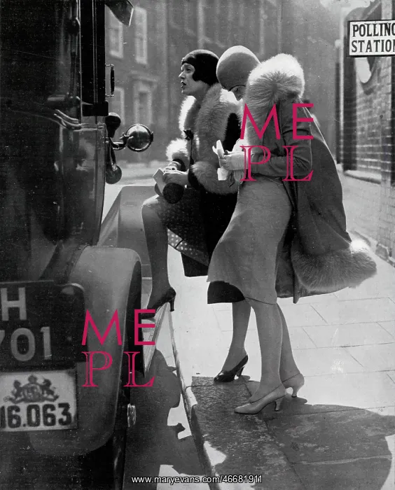 : The advent of women at the polls, 1929 : The advent of women at the polls, 1929