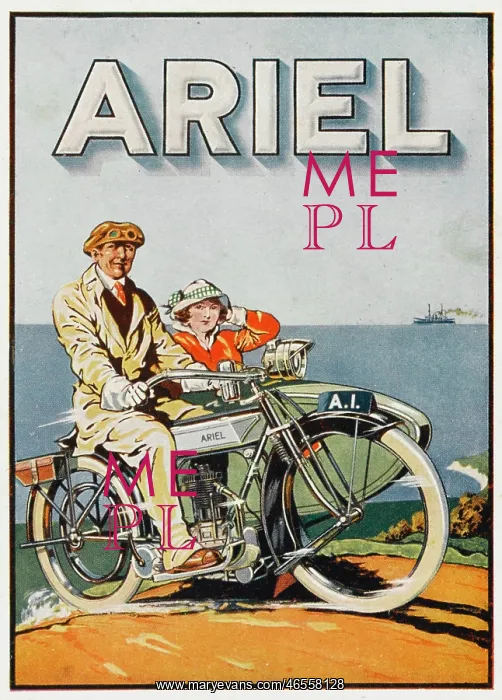 : Adverisement for Ariel Motorbikes : Adverisement for Ariel Motorbikes
