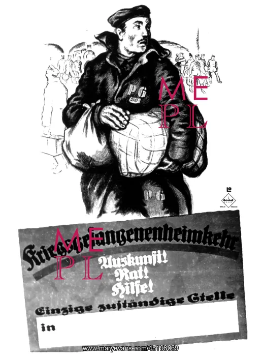 : Advice poster for homecomers from captivity : Advice poster for homecomers from captivity
