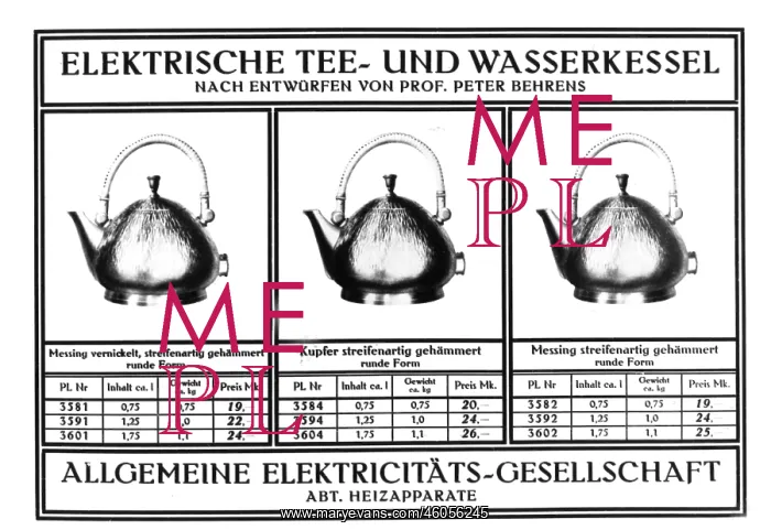  : AEG Kettle Advertisement
