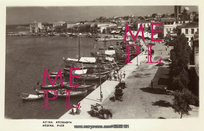 : Aegina, Greece - The port : Aegina, Greece - The port