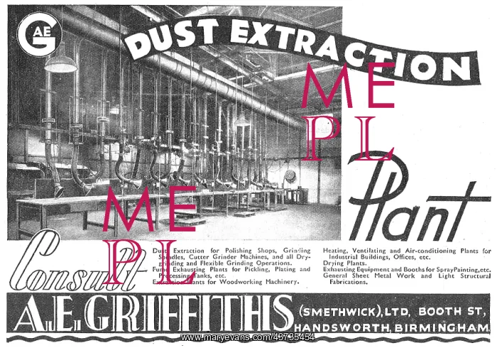 : A.E.Griffiths. Factory Ventilation : A.E.Griffiths. Factory Ventilation