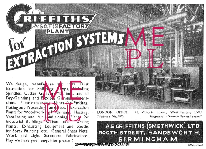 : A.E.Griffiths. Factory Ventilation : A.E.Griffiths. Factory Ventilation