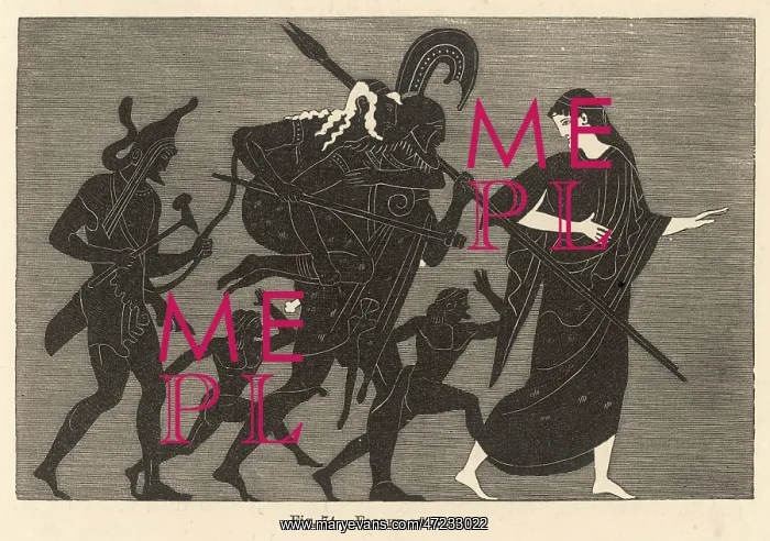 : Aeneas Flees from Troy : Aeneas Flees from Troy